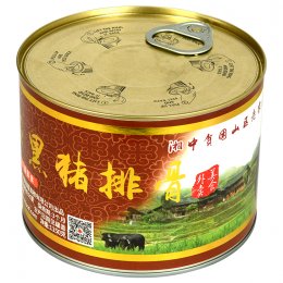 寸石黑猪排骨1150g